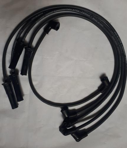 Imagen 5 de 7 de Cables De Bujia Caribe 4 Cil