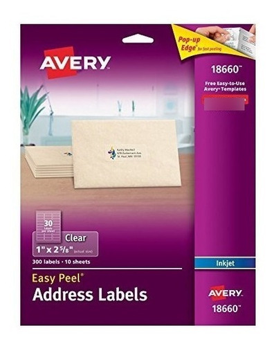 Avery Etiquetas Postales Faciles De Imprimir Para Impresoras