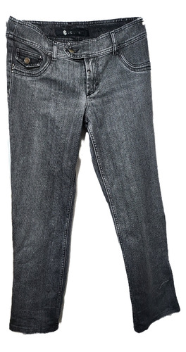 Pantalón Jean Recto Gris Mujer 2000 Blacks J-12