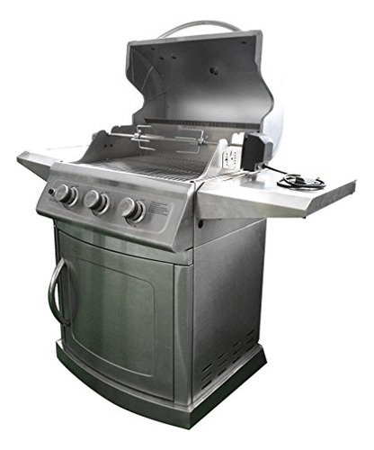 Soporte Universal Motor Asador Acero Inoxidable 2 Tornillos