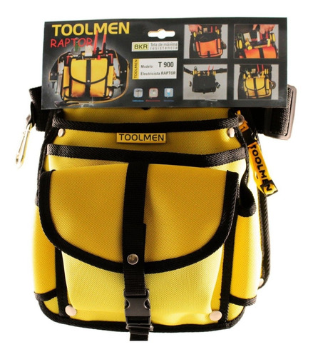 Cinturon Porta Herramientas Toolmen T900 Raptor + T72 Smart