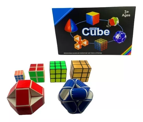 Kit Cubo Mágico (6 Modelos) - Series Cube Match Special-Purpose - Tabacaria  e Presentes