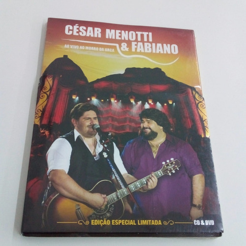 Dvd - Cesar Menotti E Fabiano - Ao Vivo No Morro Da Urca 