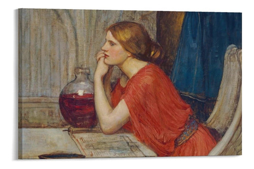 Circe, C.1911-14 By Waterhouse Canvas Art Poster And Wall