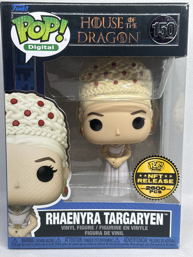 Funko Pop Rhaenyra Targaryen 150 House Of The Dragon Nft (Usado)
