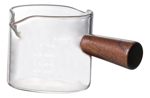 2x Taza Medidora De Vidrio Boquillas Dobles Resistente A