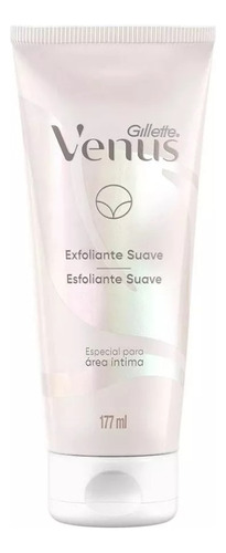 Exfoliante Gillette Venus Suave Para Área Íntima 177 Ml