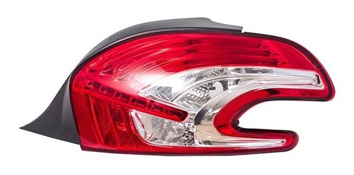 Faro Trasero Der. Cristal Peugeot 208 Frances 2013-15