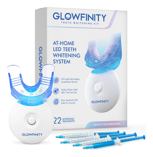 Glowfinity Kit De Blanqueamiento Dental  Luz Led, 35% Perox