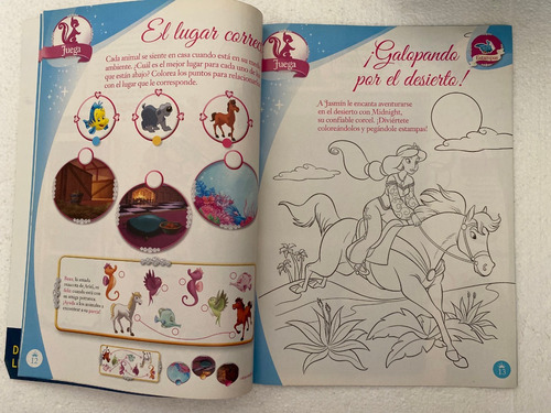 Revista Disney Princesas Edicion Especial 2011 Con Stickers (Usado)