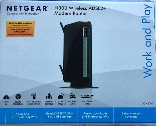 Módem router con wifi Netgear N300