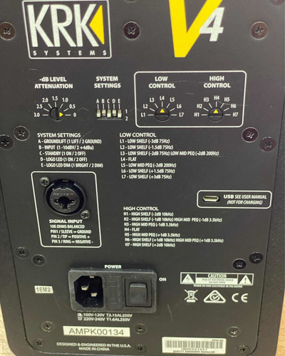 Imagem 5 de 6 de Monitor Krk V4 85 Wats Rms General Som