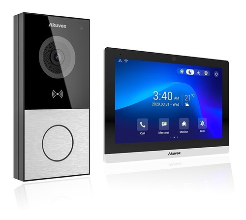 Akuvox E12s Videoportero Intercom Smart + Pantalla 10 Wifi