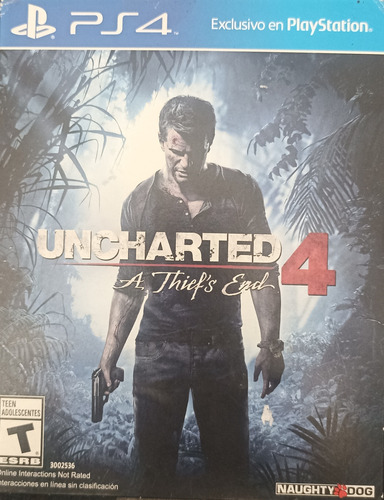 Uncharted A Thief's End 4 - Playstation 4