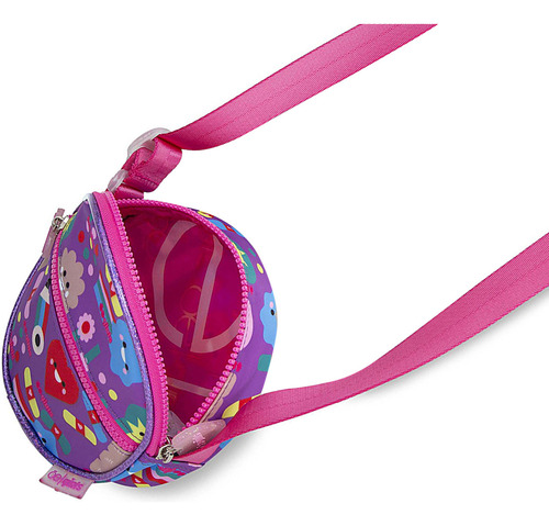 Bolsa Niñas Crossbody Cloe Irafi Mediano Color Violeta