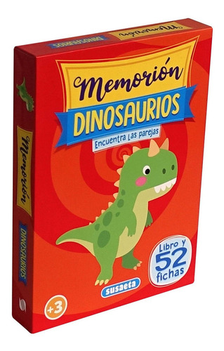 Libro Memorion Dinosaurios - Susaeta, Equipo