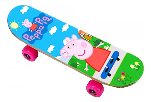 Skate Mini Peppa Pig Original Patineta Chica P/ Niño El Rey