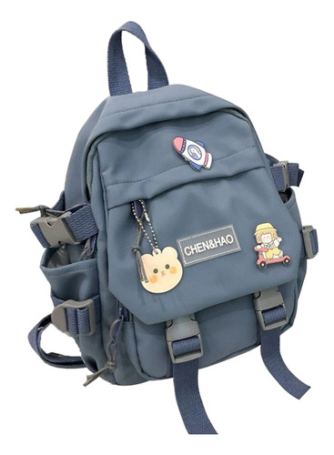 Mochila Escolar Kawaii Para Niñas Y Niños, Bolsa De Viaje, B