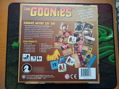 Juego Mesa The Goonies Usado Completo (Usado)