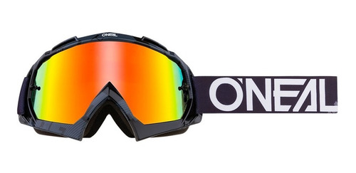 Goggles Motocross Ciclismo Oneal B-10 Pixel Negro Radium