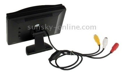 Monitor Vehiculo Lcd Color Pantalla 5 Tft Seguridad