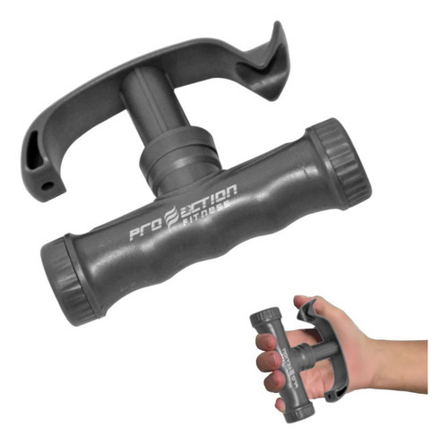 Hand Grip Mega Fortalecimento De Tendão Cinza Proaction 1 Un