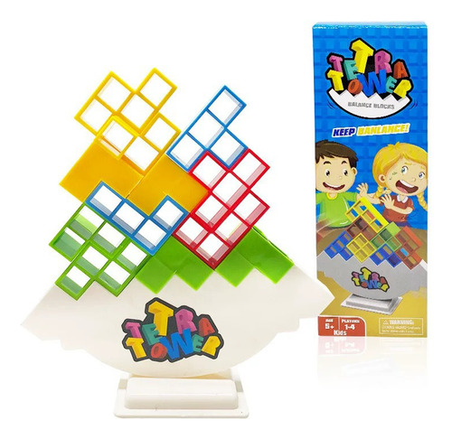 Juego De Mesa Torre Equilibrio Cores, 16 Piezas