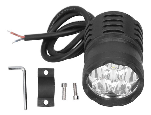 Foco De Barco De Motocicleta De 100w 6 Led 6000k Funcionando