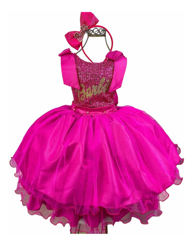 Vestido Princesa Para Niña Glamouroso Talles: 1 Al 12