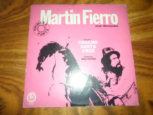 Chacho Santa Cruz Horacio Malvicino - Martin Fierro * Vinilo