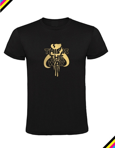Polera This Is The Way  The Mandalorian Gold Star Wars
