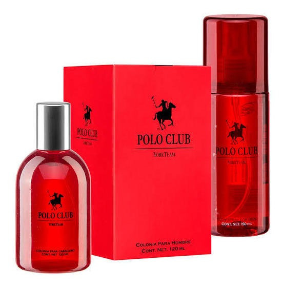 Colonia Polo Club York Team 120ml + Body Polo Club 150ml. | Envío gratis