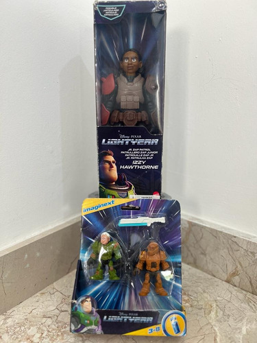 Mattel Lightyear Toys,figura De Izzy Hawthorne Jr Zap Patrol (Usado)