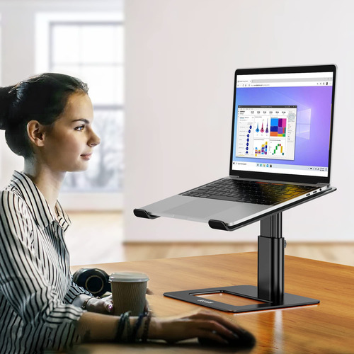 Soporte De Aluminio Para Laptop, Ergonómico, Ajustable,