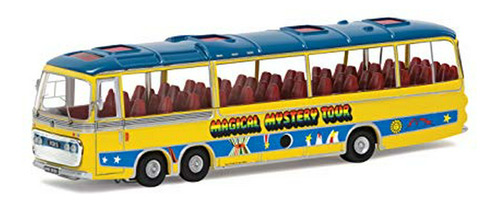 Autobús Turístico De Corgi The Beatles 1:76, Amarillo Y Azul