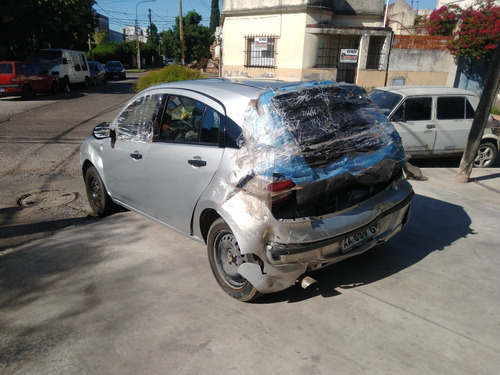 Chevrolet Agile Ls 2017 Chocado Deuda Patentes Reparar