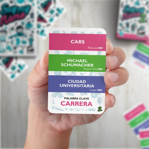 Combo Expansiones 2 Y 3 Para Juego De Mesa Say My Name Buro