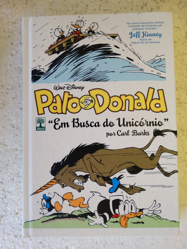 O Pato Donald Por Carl Barks: Em Busca Do Unicórnio Vol 8 Editora Abril 2016 Capa Dura