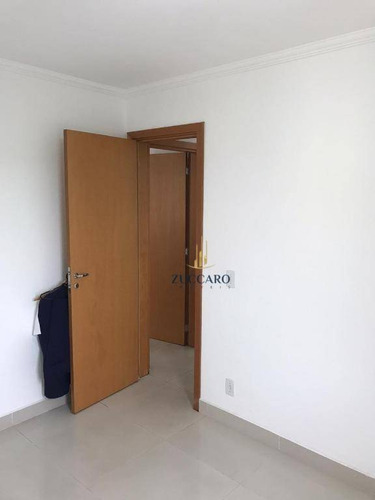Apartamento Com 2 Dormitórios À Venda, 58 M² Por R$ 305.000,00 - Jardim Nova Taboão - Guarulhos/sp - Ap14873
