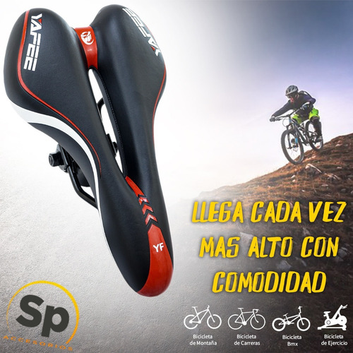 Imagen 6 de 10 de Asiento Sp Bkes Para Bicicleta Universal Con Broche