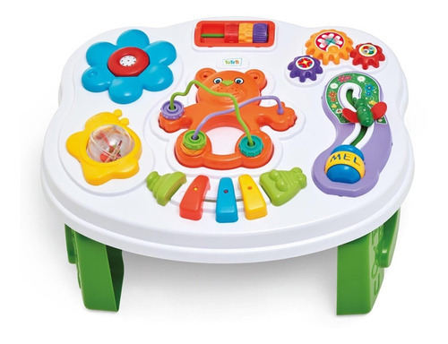 Mesinha Didática Para Crianças Teteti Colorido Smart Table