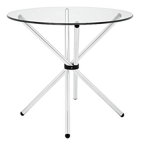 Mesa De Comedor Modway Baton En Transparente.