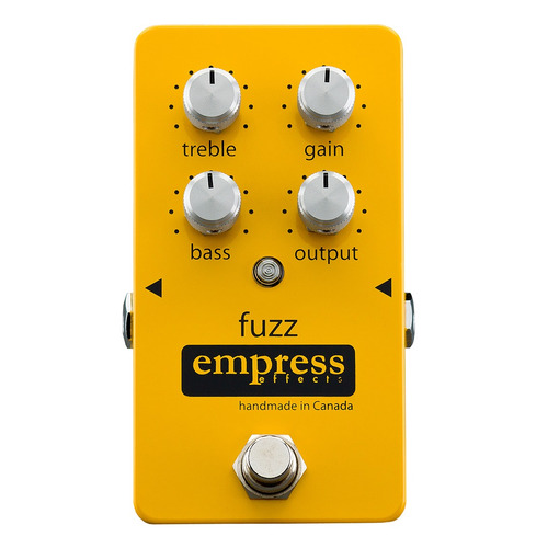 Pedal Empress Fuzz Efecto True By Pass Canadá - Plus
