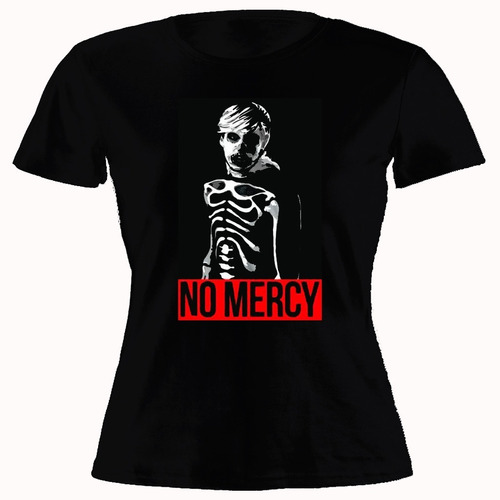 Remera Mujer Cobra Kai Karate Kid No Mercy Johnny Lawrence