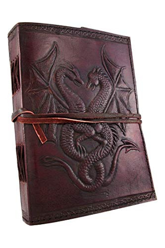 Azuregreen Bbbcd57 Cuaderno Cordon Imagen Do Dragon