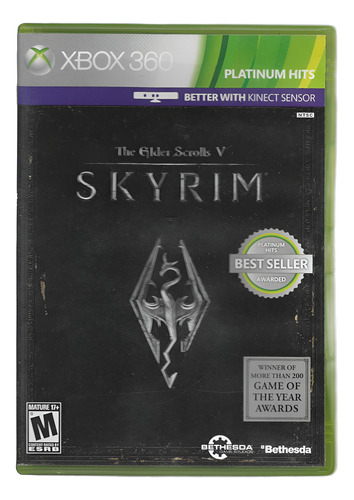 The Elder Scrolls V: Skyrim Xbox 360 Físico Inglès (Usado)