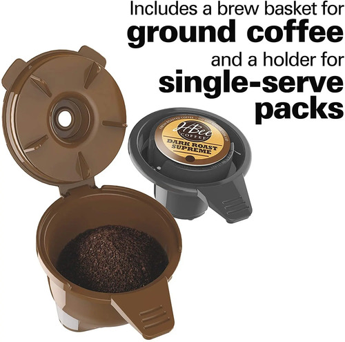 Para Cocina Cafetera Hamilton Beach 2 En 1 P Cápsulas O Café Molido  veritasstone.com