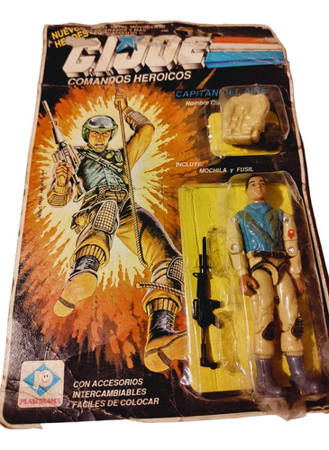 Gijoe Capitán Del Espacio Plastirama Cerrado