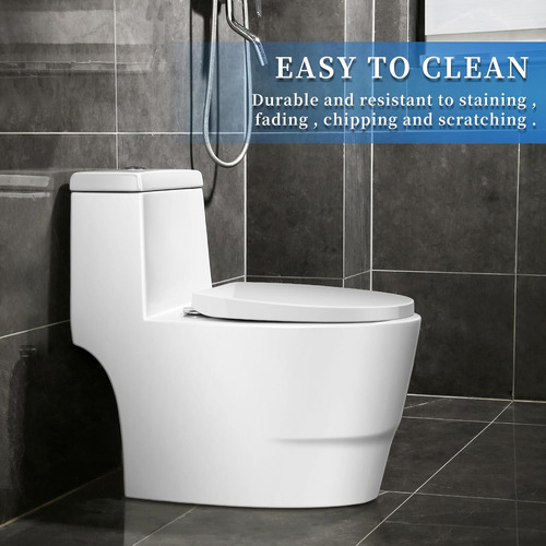 Connect Asiento Y Tapa Para Baño Wc Envolvente Cierre Soft