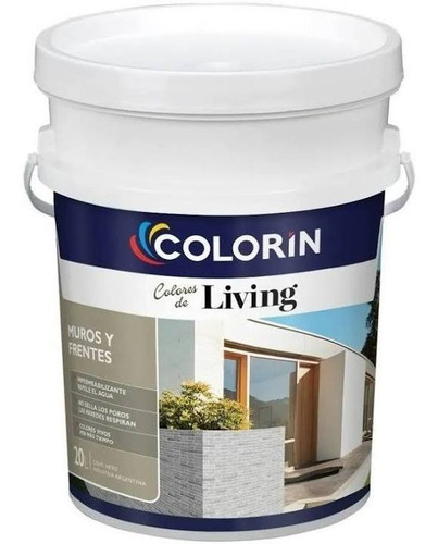 Colorin Living Exterior Impermea. Colores 20lt-pintu Zero